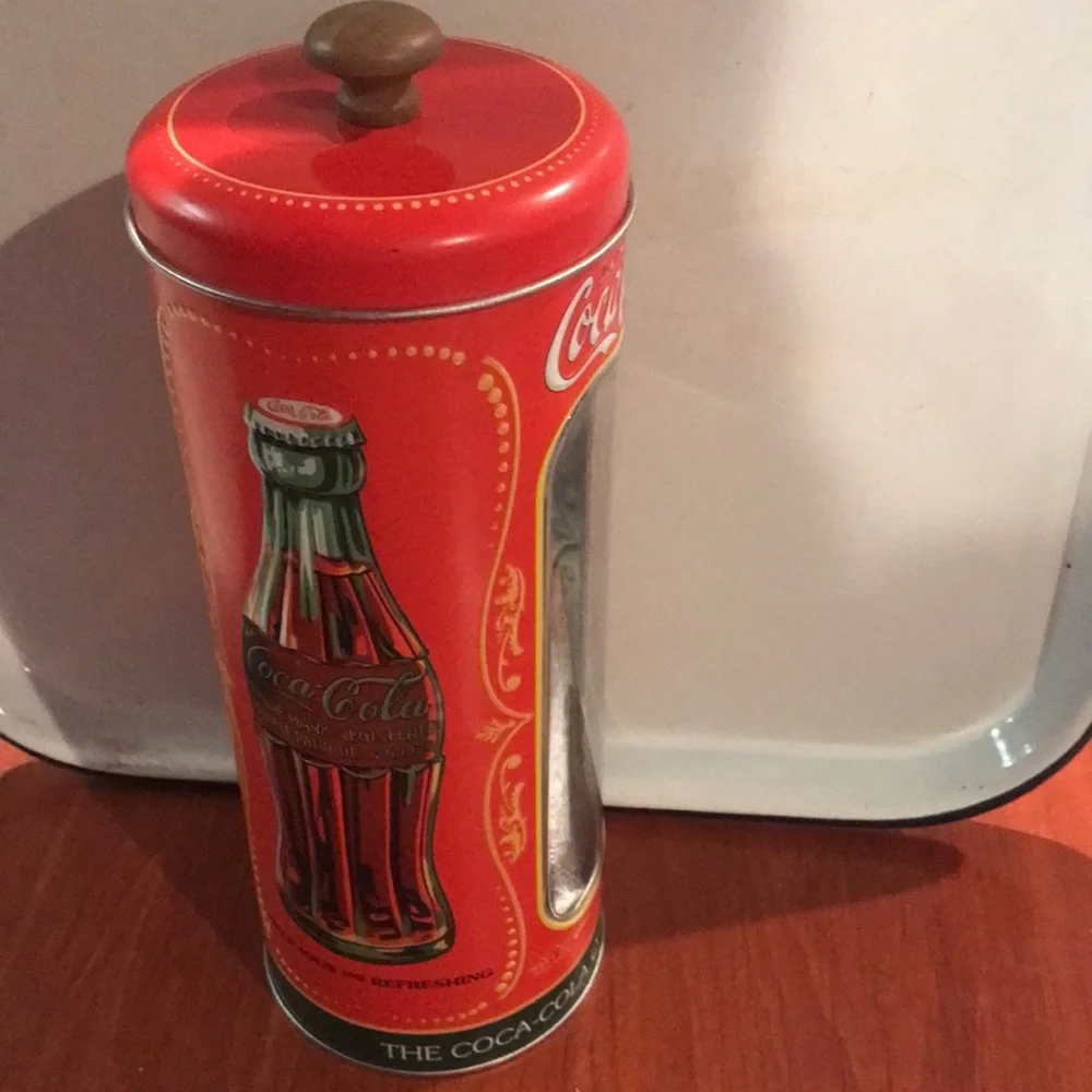 Coca-Cola Straw Holder Retro